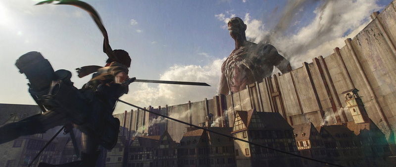 《进击的巨人》超燃壁纸合集 1080P高清收录三笠等名场面