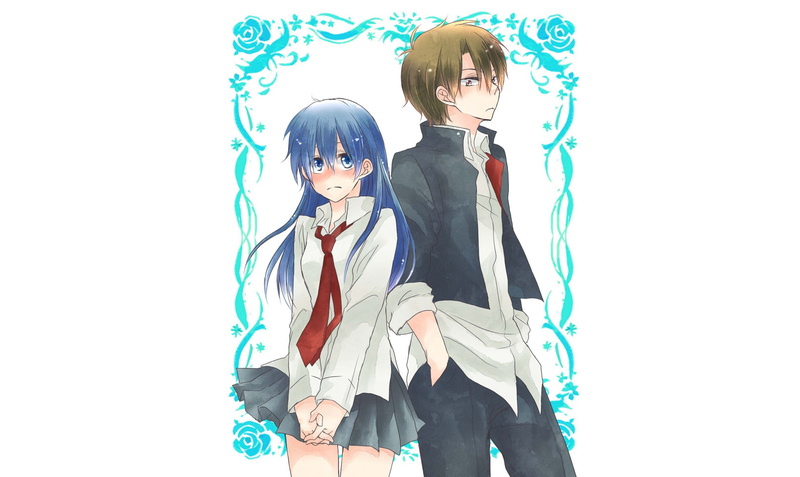 恶魔奶爸系列壁纸，包含角色大魔王与邦枝葵、古市贵之以及小贝鲁