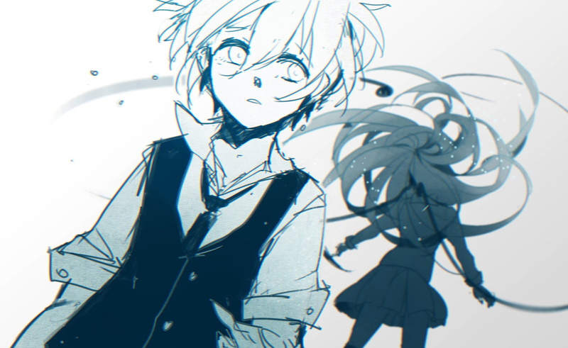 《暗杀教室》赤羽业和茅野枫绝美壁纸合集 高清1080P