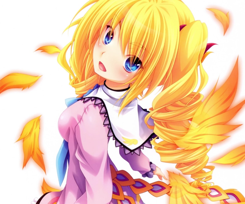 《恶魔高校D×D》蓝眼金发少女壁纸合集