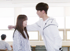 韩剧里的甜系最萌身高差情侣动图