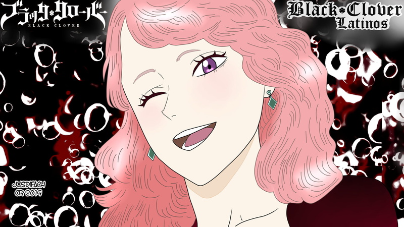 黑色五叶草凡妮莎高清壁纸来了！速来抱走