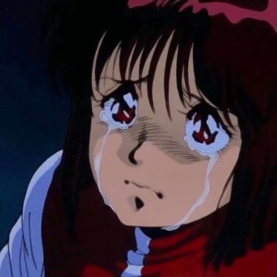 27张高清丧系女生旧漫头像 氛围感拉满的复古动漫女头