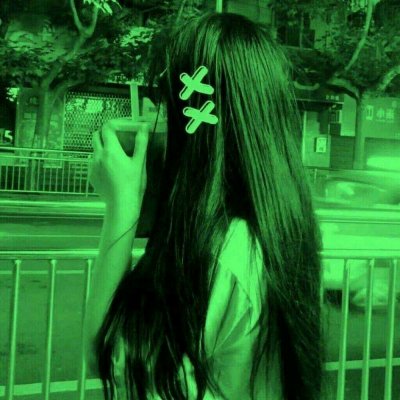 整张都是绿色的女生高清头像 19张个性款