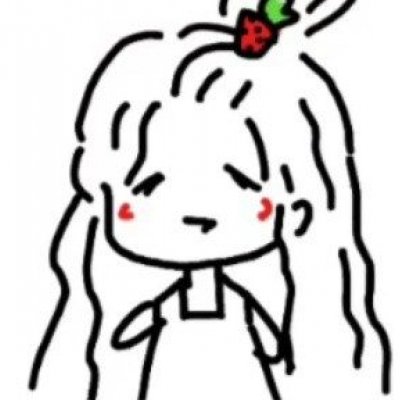 10张软萌简笔动漫女头！高清可爱女生头像合集