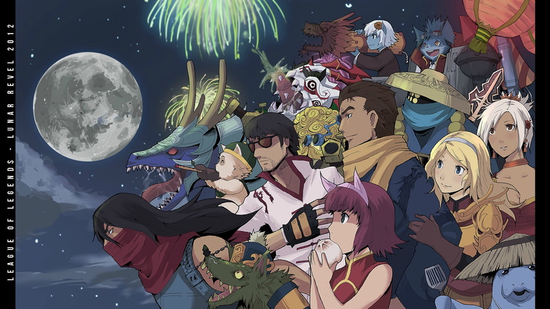 LOL英雄壁纸合集 1080P高清动漫风