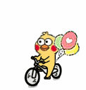 小黄鸡骑车车表情包合集来啦