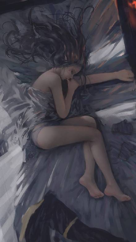 分享一组超绝的鬼刀插画壁纸