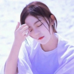 6张清新淡蓝色女生头像 高清氛围感拉满