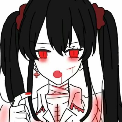 20张高清好看的丧系动漫女生头像精选