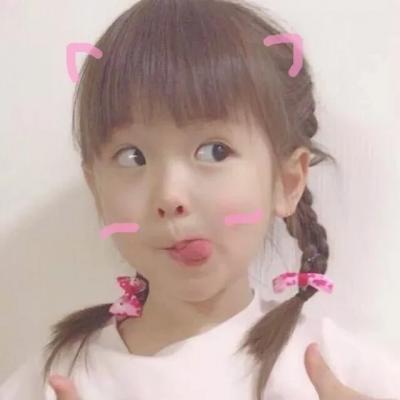 超萌小女孩QQ头像合集 26张高清呆萌女生小孩头像
