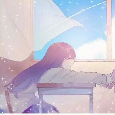 35张超治愈！唯美清新动漫女生头像合集