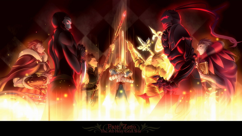 Fate/Zero英灵壁纸合辑，1080P高清大图