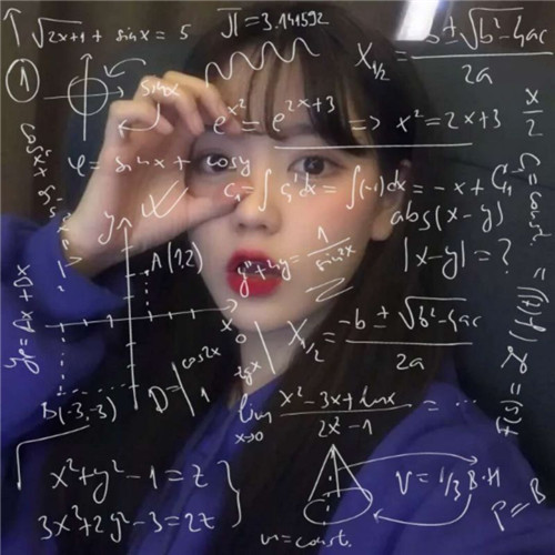 带公式的闺蜜头像来啦！40张高清QQ女生闺蜜头像合集