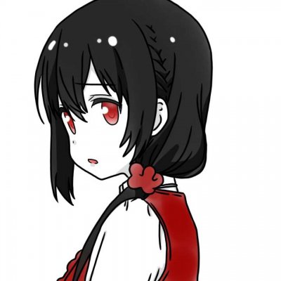 红黑配色二次元黑化女生头像合集 18张高清动漫头像素材