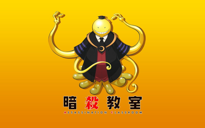 杀老师壁纸来啦！暗教室1080P高清壁纸合集