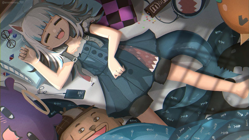 Hololive Amelia Watson 4K高清壁纸 安卓苹果手机都能用