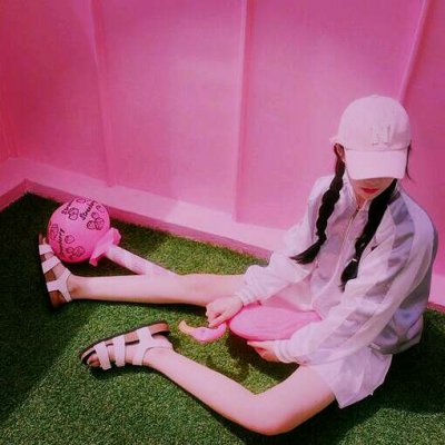 28张软萌粉色系女生QQ头像 满满少女心的可爱粉红头像合集