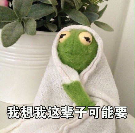 蛙蛙表情包合集：一个人独处的松弛感拉满