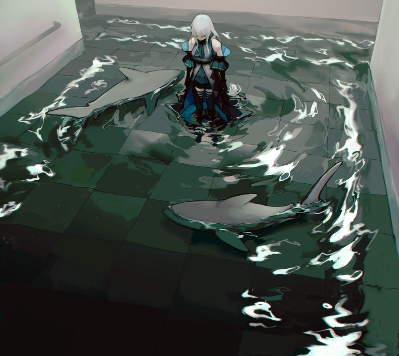 明日方舟动漫少女高清手机壁纸 720P画质