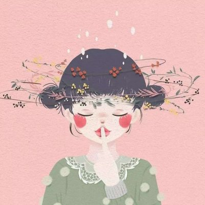 女生手绘卡通微信头像来啦！7张高清好看的精选图直接存