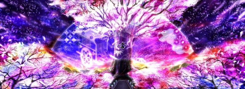 1080P高清东方Project壁纸 幽幽子等角色合集