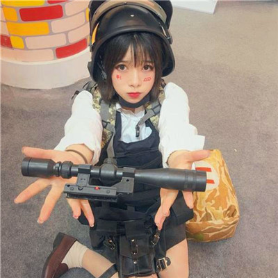 女生cos绝地求生吃鸡头像合集 17张高清好看的游戏头像