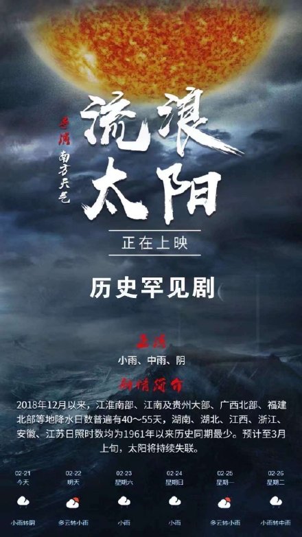 连续阴雨天太上头！这套太阳公公摸鱼表情包火了