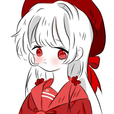 红黑配色二次元黑化女生头像合集 18张高清动漫头像素材