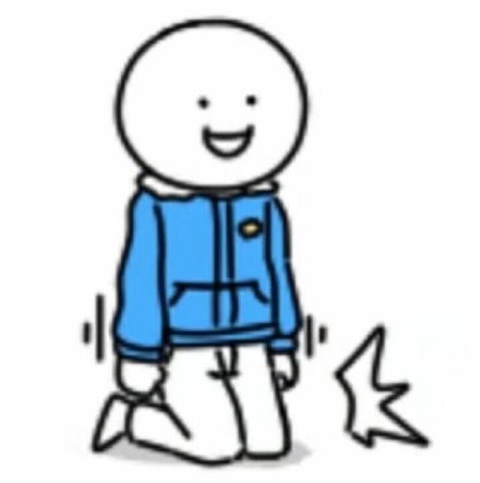 火遍聊天框的小蓝人表情包合集