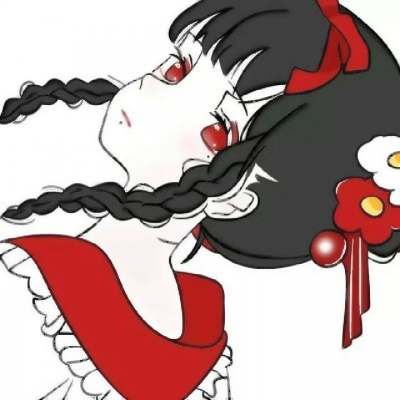 34张高清好看的黑化二次元女生头像合集