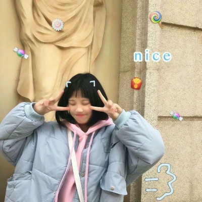 超治愈！31张软萌涂鸦女生头像高清图合集