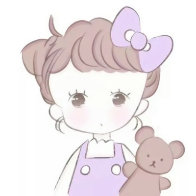 卡通闺蜜头像一左一右！30张高清可爱一人一张的配对头像来了