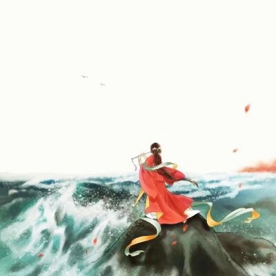 17张高清好看的女生古风动漫手绘头像