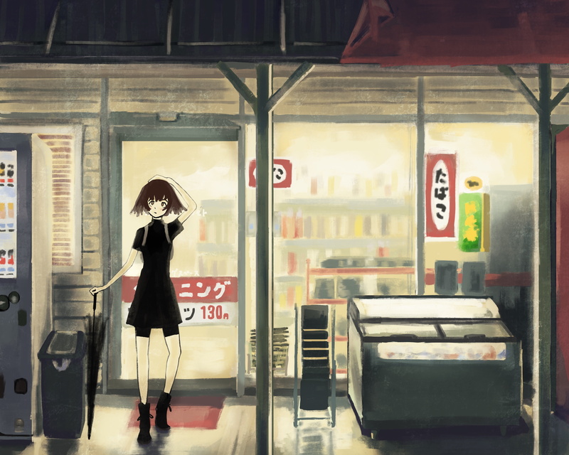 《昨日之歌》野中晴4K壁纸 听歌看番氛围感拉满