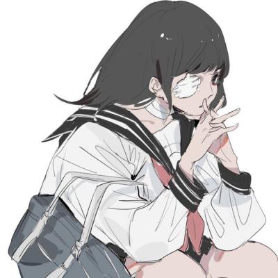 24张超有个性的手绘动漫女生头像 高清好看直接存