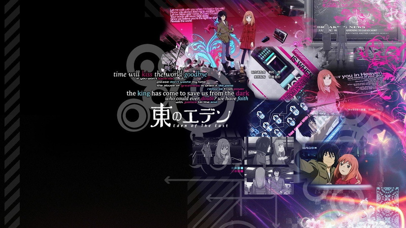 《东之伊甸》高清壁纸合集 720P画质超吸睛