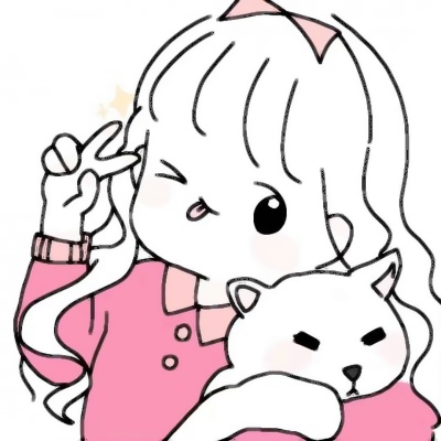18张软萌少女手绘头像 简约又治愈的QQ头像合集
