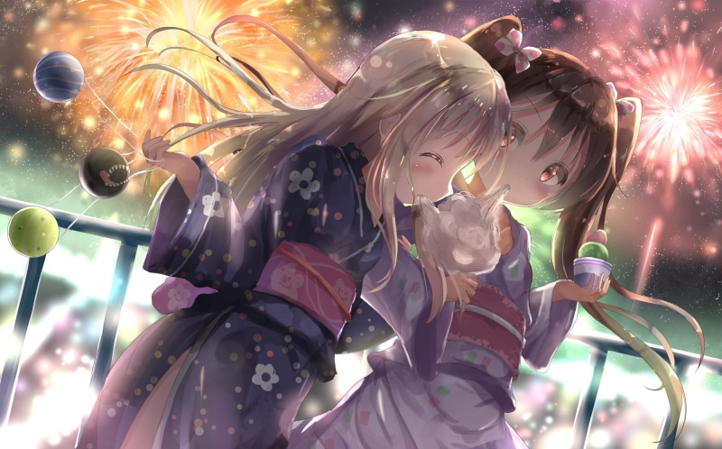 夏日祭典氛围感壁纸合集