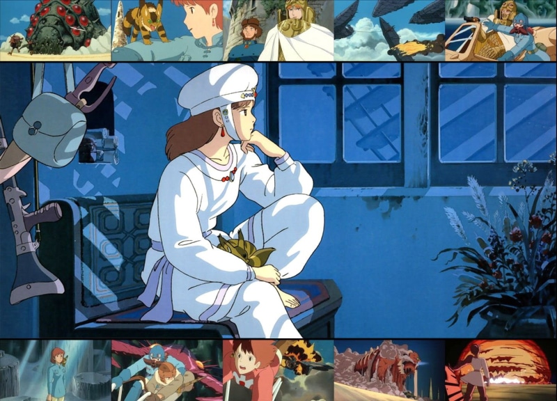 宫崎骏风之谷绝美壁纸！娜乌西卡带你闯进奇幻冒险世界