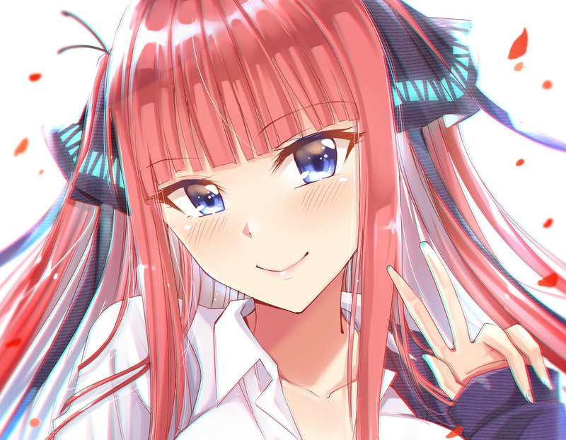 五等分的新娘 中野二乃高清壁纸 2K版本
