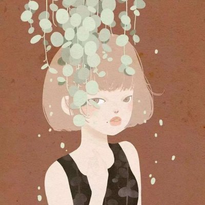女生手绘卡通微信头像来啦！7张高清好看的精选图直接存