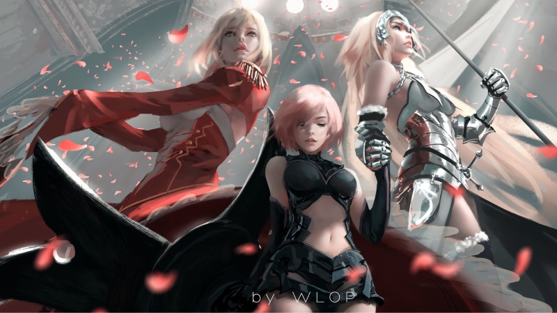 Fate/Grand Order同人壁纸合集 游戏爱好者必看的高清原画