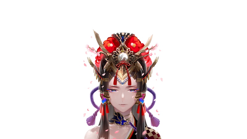 绝美的二次元少女樱花壁纸合集