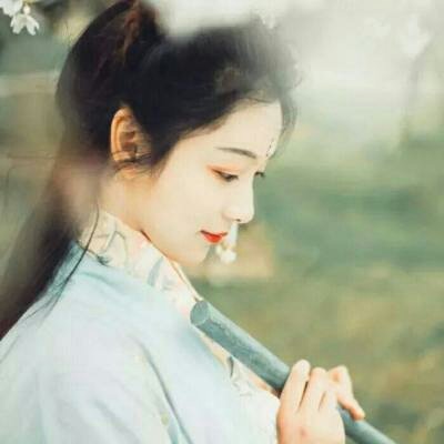 25张高清古风真人女头 小清新中国风女生头像