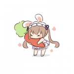 女生Q版萌头像合集！7张高清可爱软萌女生卡通头像