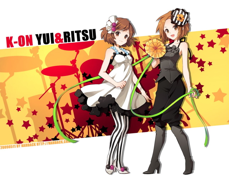 轻音少女高清壁纸合集！720P全帧女生群像