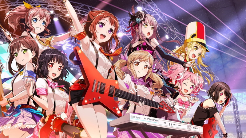 《BanG Dream!》少女乐队高清壁纸合集 市谷有咲等角色亮相