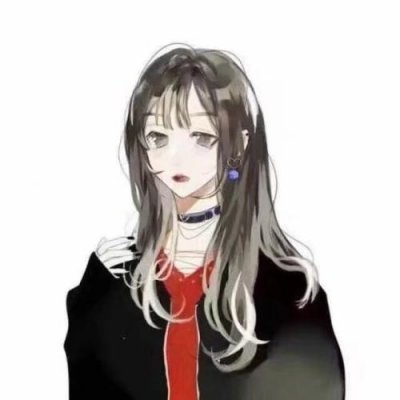 35张高清冷漠感女生漫画头像 可以直接下载的个性头像合集