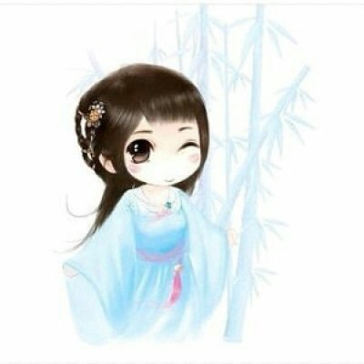 古风Q版呆萌女生头像合集，14张高清古风萌系头像任你选